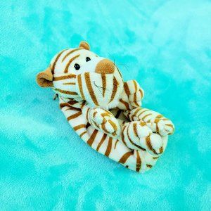 NEW adorable tiger design zippered pencil case